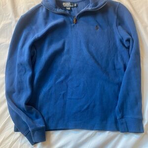 Polo Ralph Lauren Blue Quarter-Zip Pullover